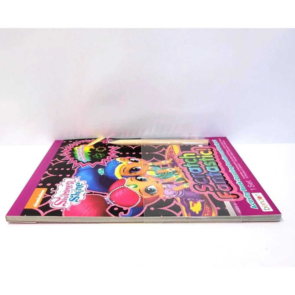 Shimmer And Shine Scratch Fantastic Activity Book Nickelodeon Ages‎ 3+ Bendon